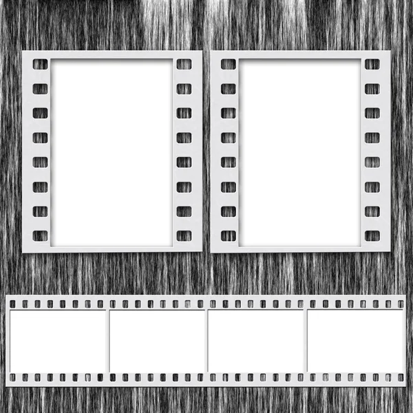 Blank Film Frames and Blank Film Strip