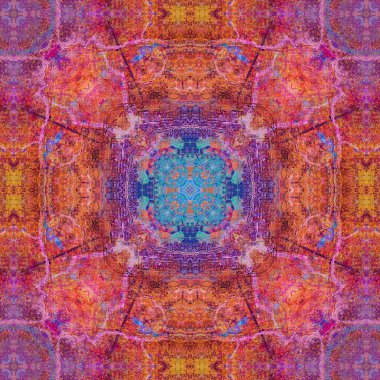 tasarım için renkli soyut fraktal doku