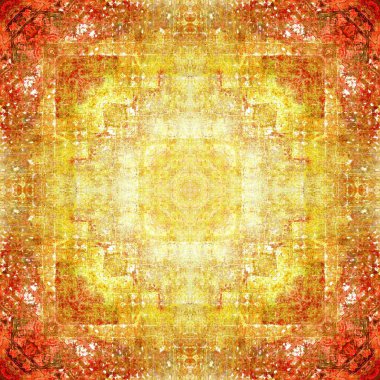 tasarım için renkli soyut fraktal doku