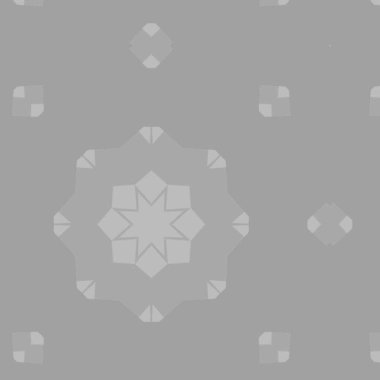 Grey tiles background with abstract ornament. Trendy background for interior design.