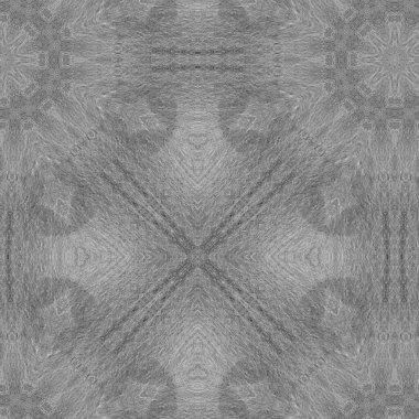Ornamental bw background with decorative pattern. Decorative grunge tiles backdrop.