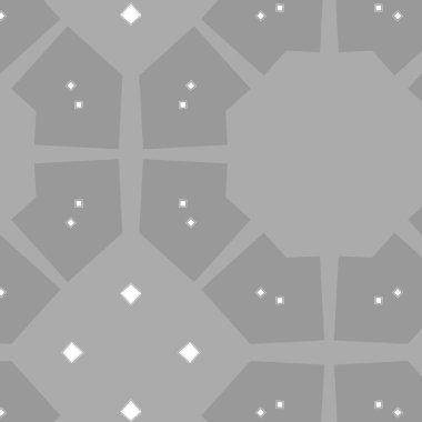 Abstract gray background with decorative pattern. Simple grunge tiles template.