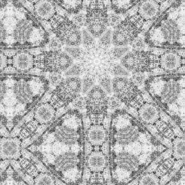 Trendy grey tiles design with abstract pattern. Decorative grunge background.