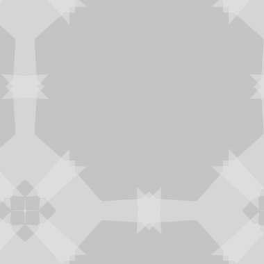 Grey tiles background with abstract ornament. Trendy background for interior design.