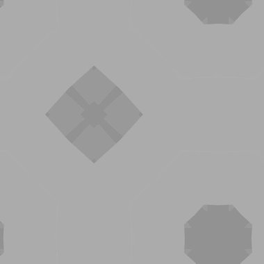 Abstract grey background with decorative ornament. Simple grunge tiles design.