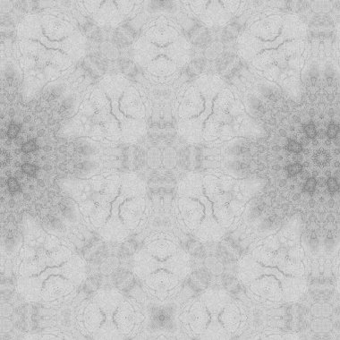 Ornamental bw background with decorative pattern. Decorative grunge tiles backdrop.
