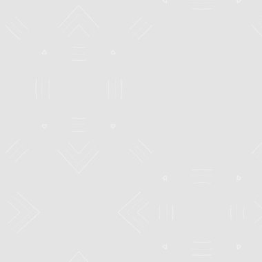 Abstract gray background with decorative pattern. Simple grunge tiles template.