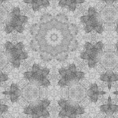 Trendy grey tiles design with abstract pattern. Decorative grunge background.