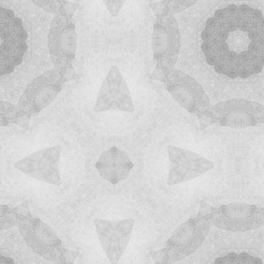 Ornamental bw background with decorative pattern. Decorative grunge tiles backdrop.