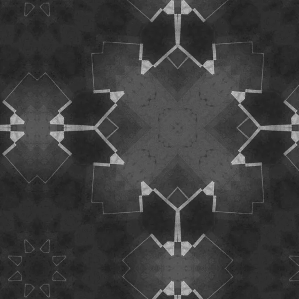 Сіра Плитка Фоні Абстрактним Орнаментом Модний Фон Дизайну Інтер Єру — стокове фото