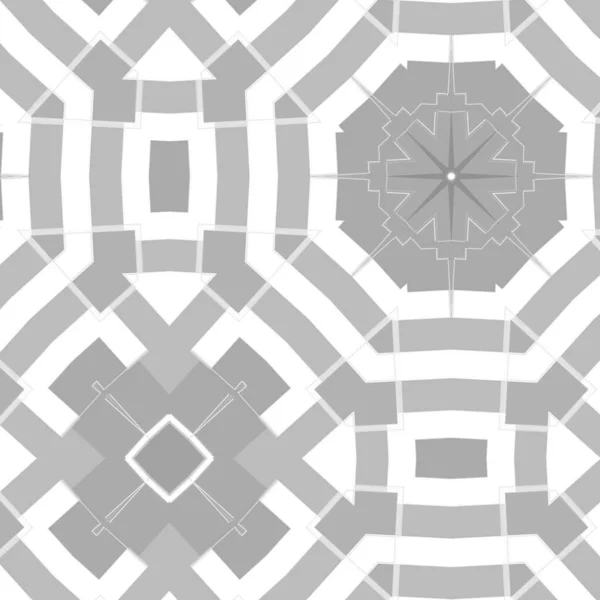 Abstract Gray Background Decorative Pattern Simple Grunge Tiles Template — Stockfoto