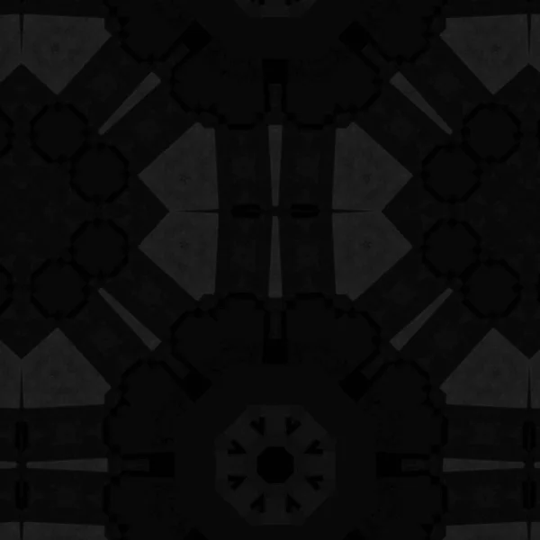 Abstract Dark Background Decorative Ornament Simple Grunge Tiles Design — Stok Foto