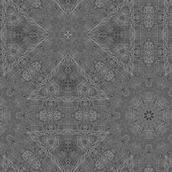 Ornamental bw background with decorative pattern. Decorative grunge tiles backdrop.