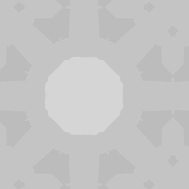 Grey tiles background with abstract ornament. Trendy background for interior design.