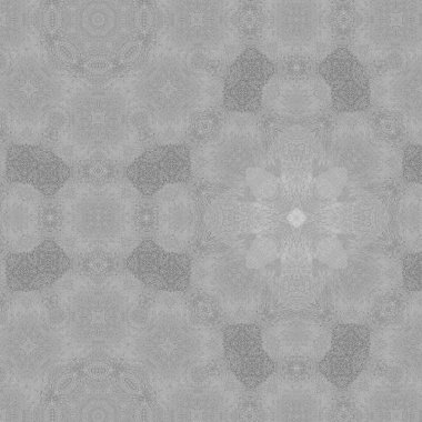 Ornamental bw background with decorative pattern. Decorative grunge tiles backdrop.
