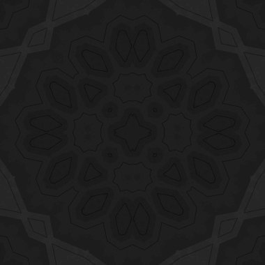 Abstract background with stone ornamental tiles. Trendy interior template.