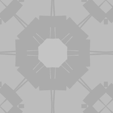 Grey tiles background with abstract ornament. Trendy background for interior design.