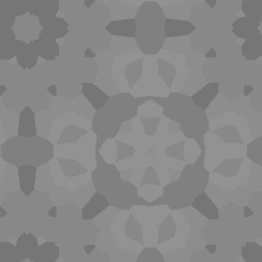 Grey tiles background with abstract ornament. Trendy background for interior design.