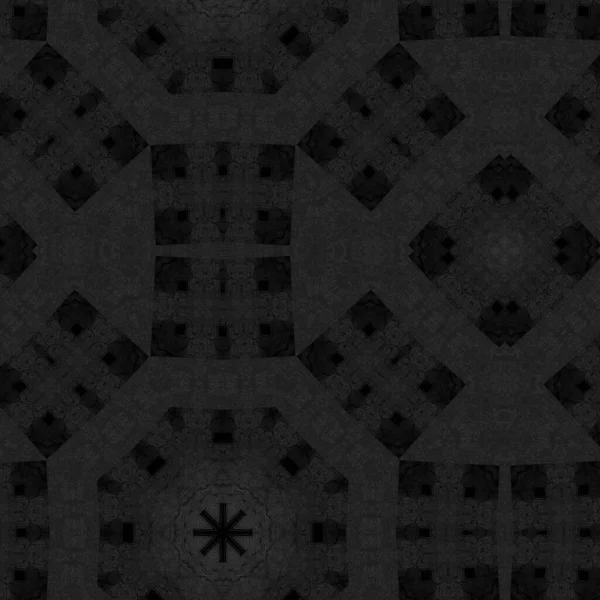 Abstract Dark Background Decorative Ornament Simple Grunge Tiles Design — Fotografia de Stock