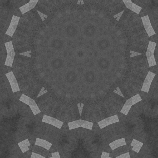 Simple Grey Background Decorative Pattern Vintage Tile Design — ストック写真