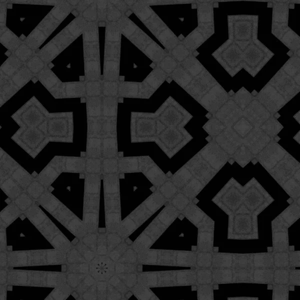 Абстрактний Темний Фон Декоративним Орнаментом Простий Дизайн Гранжевої Плитки — стокове фото