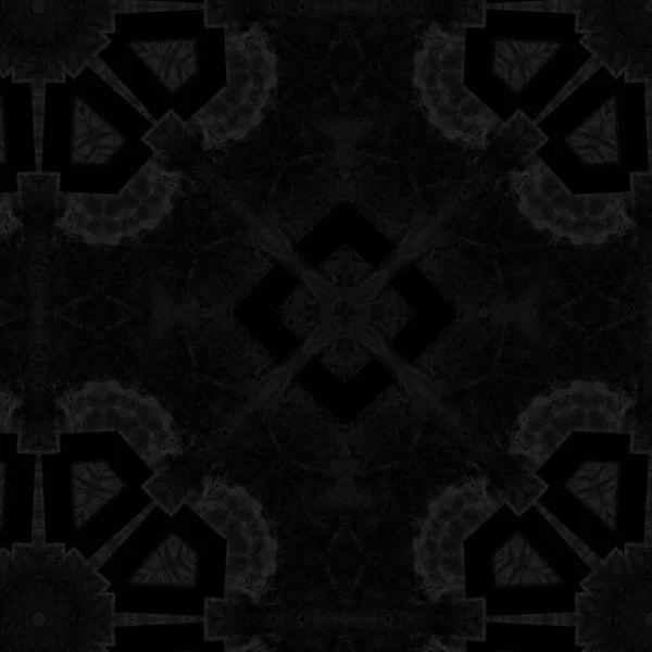 Abstract Dark Background Decorative Ornament Simple Grunge Tiles Design — Stockfoto