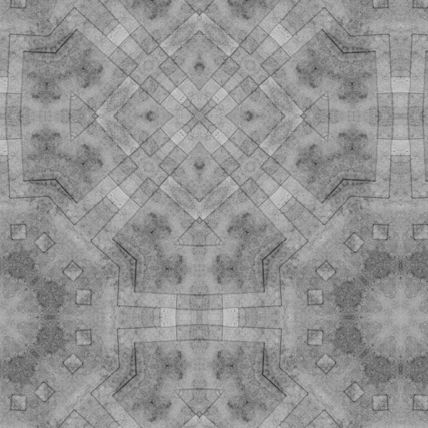 Abstract Gray Background Decorative Pattern Simple Grunge Tiles Template — 图库照片