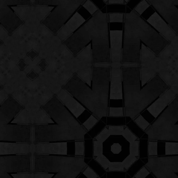 Abstract Grey Background Decorative Ornament Simple Grunge Tiles Design — Stok fotoğraf