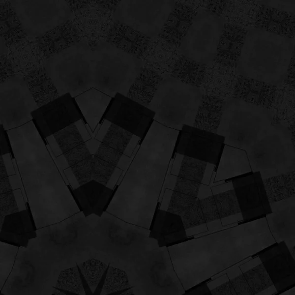 Сірий Фон Декоративною Плиткою Модний Шаблон Інтер Єру — стокове фото