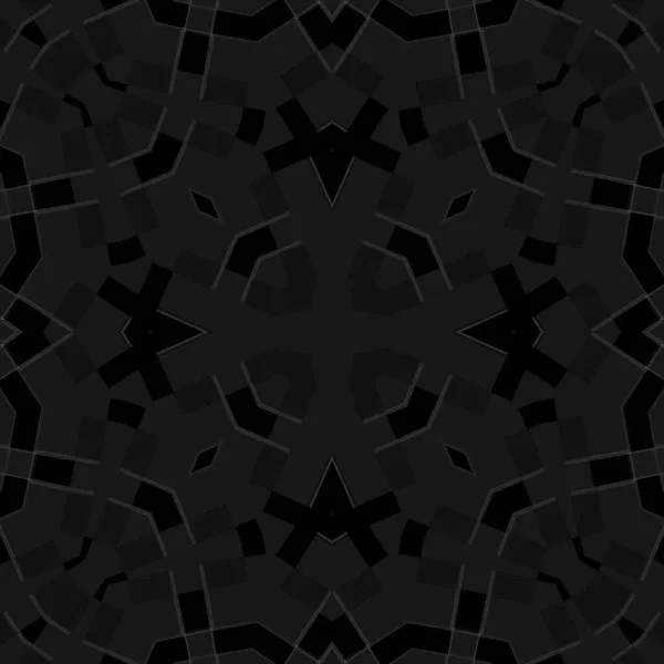 Abstract Background Gray Ornamental Tiles Trendy Interior Design — ストック写真