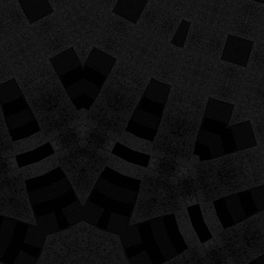 Gray backdrop with ornamental tiles. Trendy interior template.