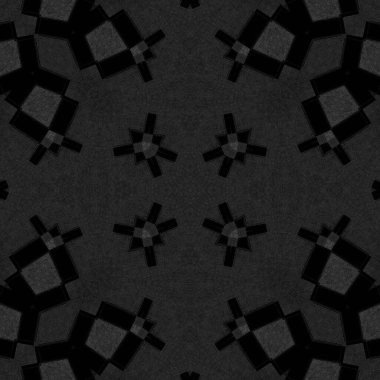 Abstract background with stone ornamental tiles. Trendy interior template.