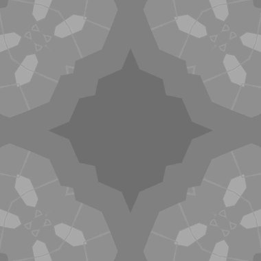 Simple background with stone ornamental tiles. Trendy interior template.