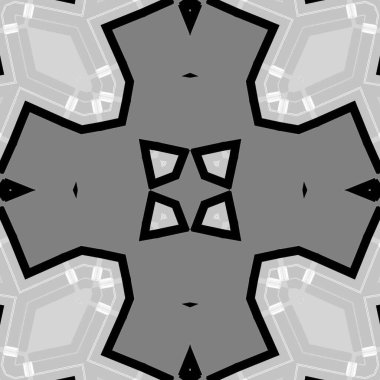 Abstract background with stone ornamental tiles. Trendy interior template.