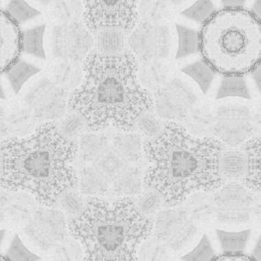 Ornamental bw background with decorative pattern. Decorative grunge tiles backdrop.