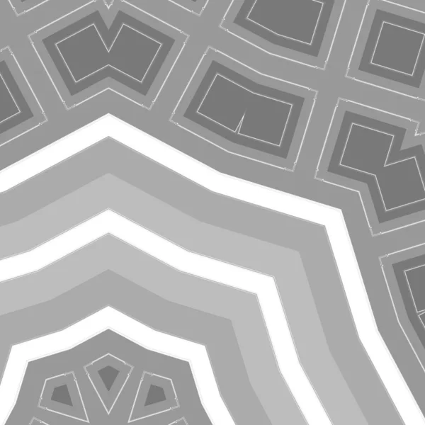 Gray Backdrop Ornamental Tiles Trendy Interior Template — Photo