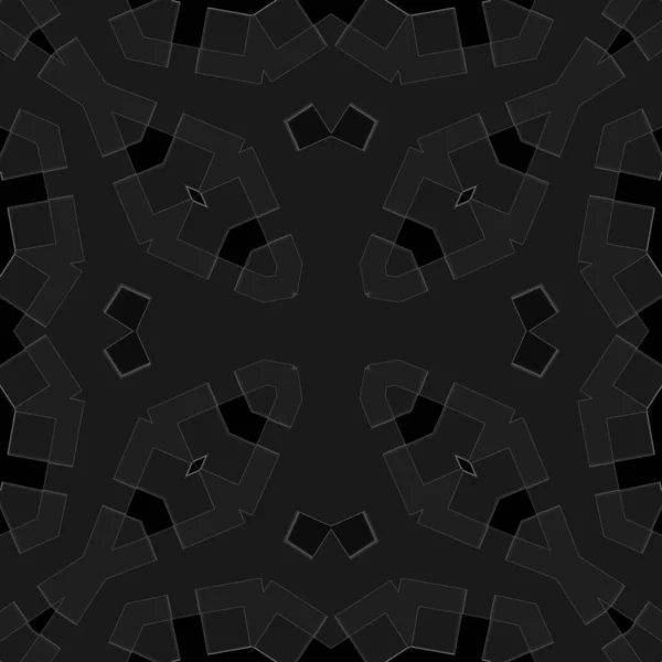 Abstract Background Gray Ornamental Tiles Trendy Interior Design — 스톡 사진