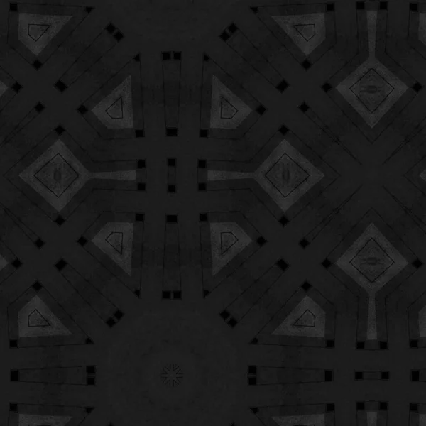 Abstract Dark Background Decorative Ornament Simple Grunge Tiles Design — Photo