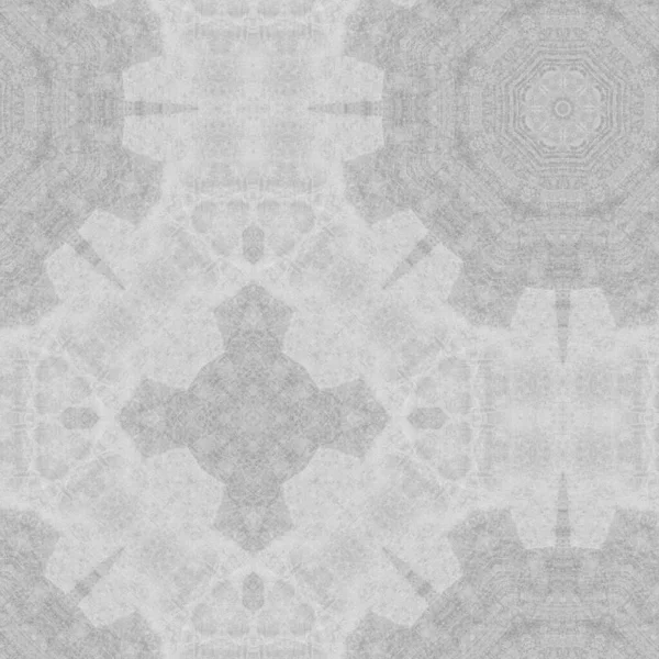 Ornamental bw background with decorative pattern. Decorative grunge tiles backdrop.