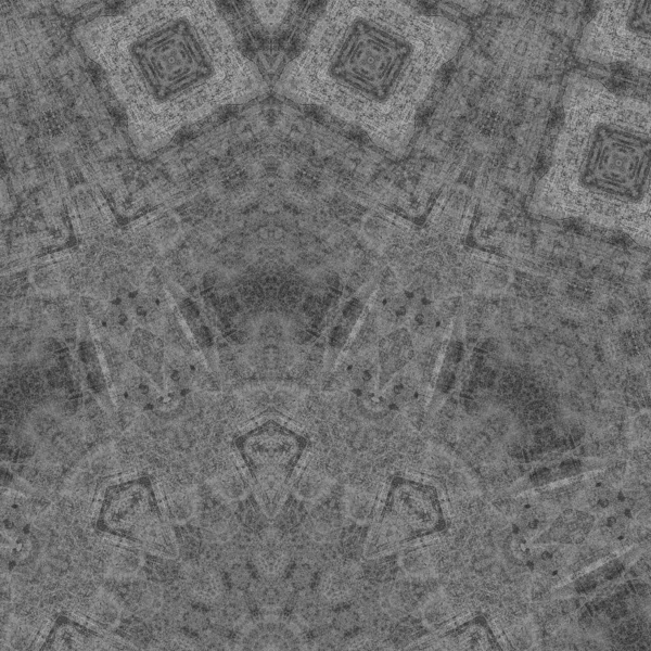 Gray Backdrop Ornamental Tiles Stone Interior Template — Φωτογραφία Αρχείου