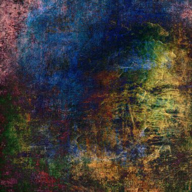 İnanılmaz eski, renkli duvar kâğıdı