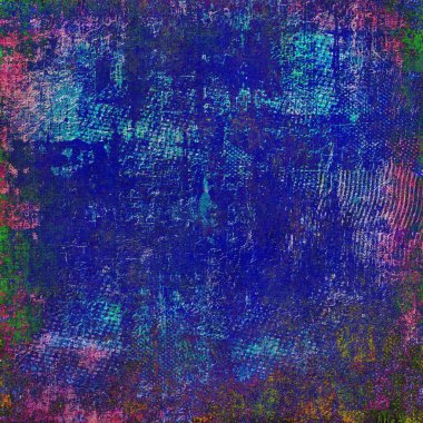 İnanılmaz eski, renkli duvar kâğıdı