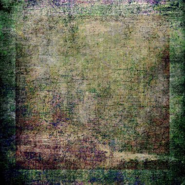 İnanılmaz eski, renkli duvar kâğıdı