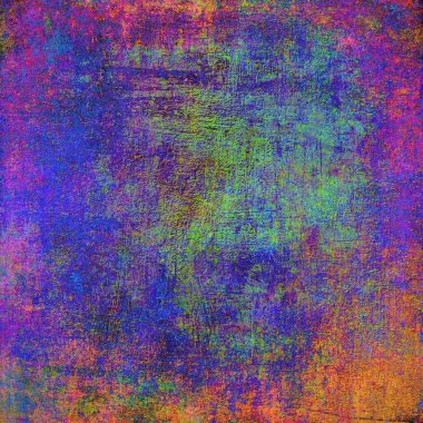 İnanılmaz eski, renkli duvar kâğıdı