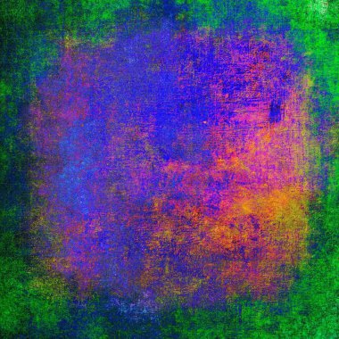 İnanılmaz eski, renkli duvar kâğıdı