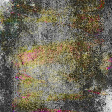 Grunge desenli eski duvar kâğıdı, eski boyalı kırsal zemin