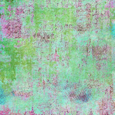 Grunge kabataslak desenli arka plan, eski boyanmış eski duvar kağıdı eski model desenli