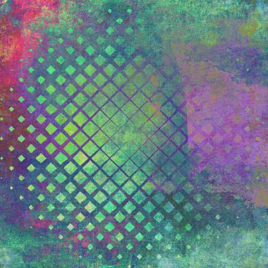 Grunge desenli eski duvar kâğıdı, eski boyalı kırsal zemin