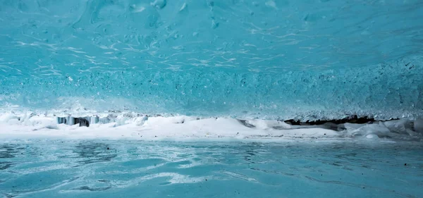 Inverno Baikal Gelo Azul — Fotografia de Stock