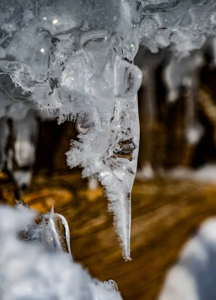 Hiver Sur Lac Baïkal — Photo